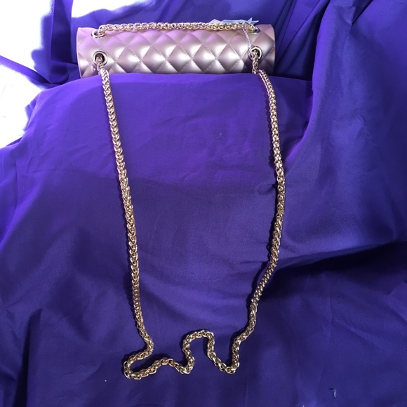 alfa bag Bags Alfa Bags Rose Gold Small Rubber Jelly Purse Poshmark